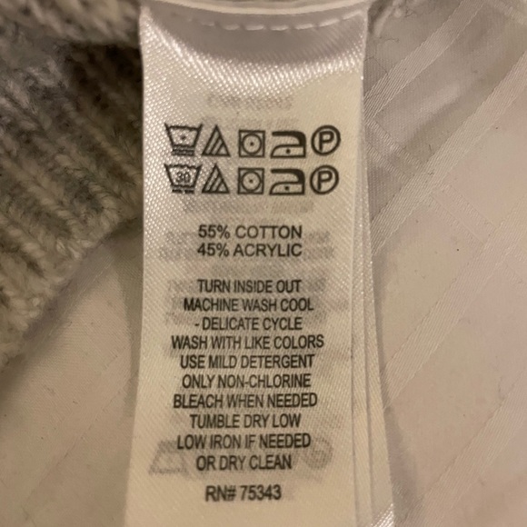 Mens Ribbed Turtleneck Sweater - Picture 3 of 3